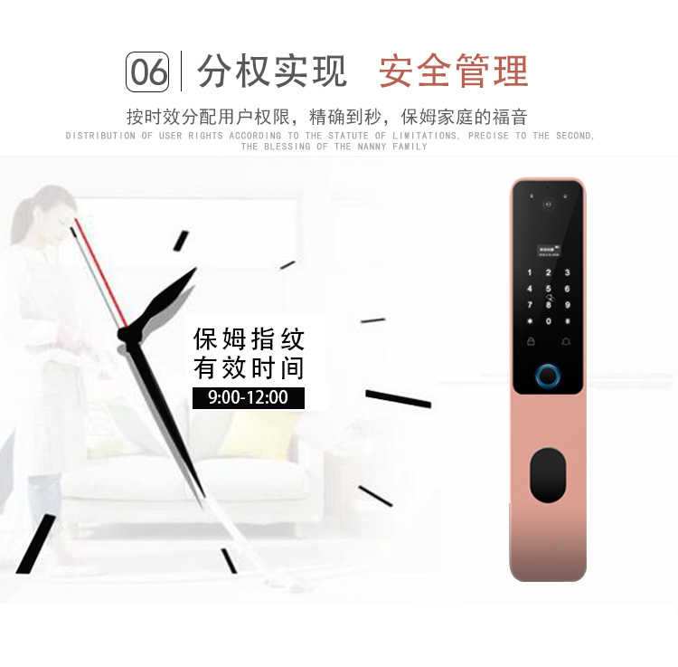全自動指紋密碼鎖